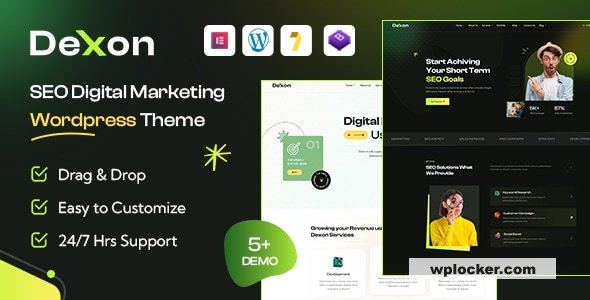 Dexon – SEO & Digital Marketing WordPress Theme