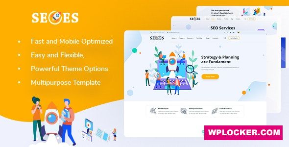 Seoes v1.1.0 – Marketing Agency WordPress Theme