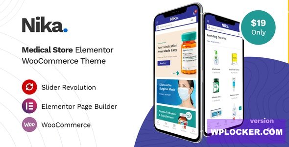 Nika v1.2.13 – Medical Elementor WooCommerce Theme