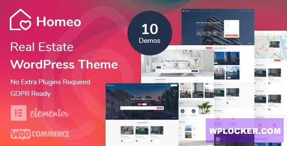 Homeo v1.2.58 – Real Estate WordPress Theme
