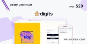 Digits v8.6.3 – WordPress Mobile Number Signup and Login  nulled