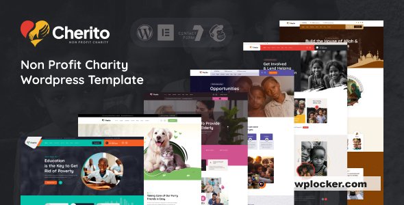 Cherito v1.0.0 – Non Profit Charity WordPress Theme