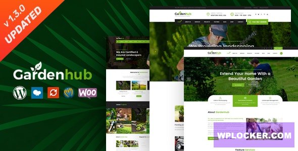 Garden HUB v1.4.8 – Lawn & Landscaping WordPress Theme