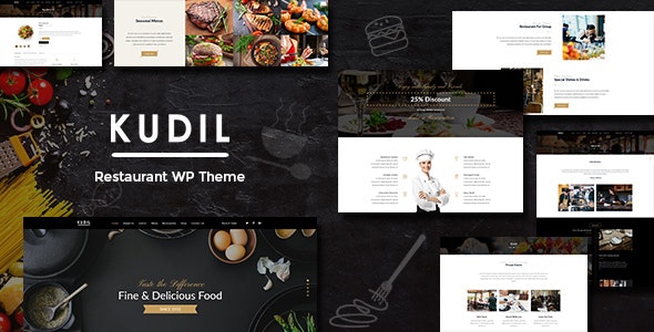 Kudil v3.4 – Cafe, Restaurant WordPress Theme