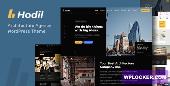 Hodil v4.0.0 – Architecture Agency WordPress Theme