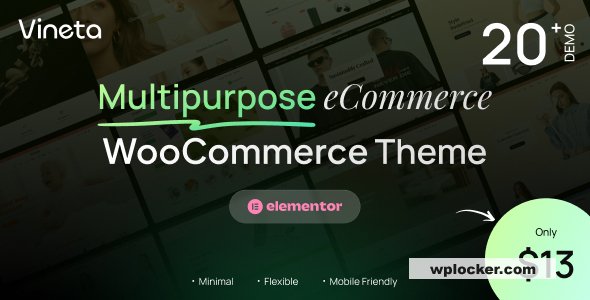 Vineta v1.0.4 – Multipurpose WooCommerce WordPress Theme