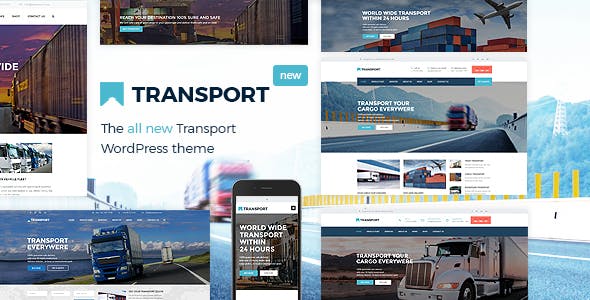 Transport v3.3.0 – WP Transportation & Logistic Theme