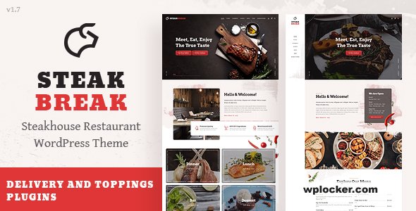 SteakBreak v1.9.0 – Meat Restaurant WordPress Theme
