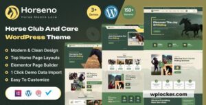 Horseno v1.1.0 – Horse Club & Riding Sports WordPress Theme