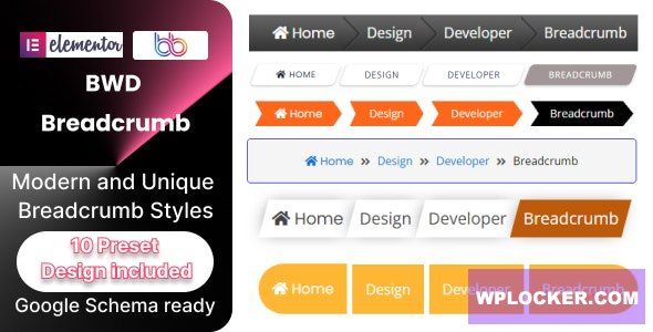 BWD Breadcrumb Addon For Elementor v1.4