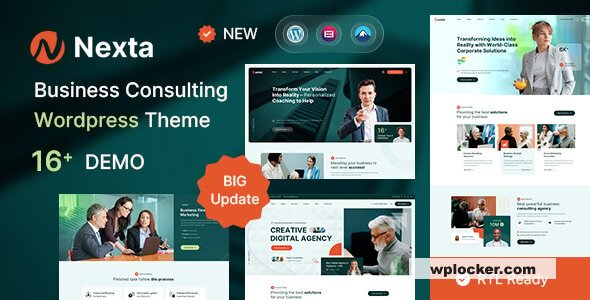 Nexta v1.0.2 – Business Consulting WordPress Theme
