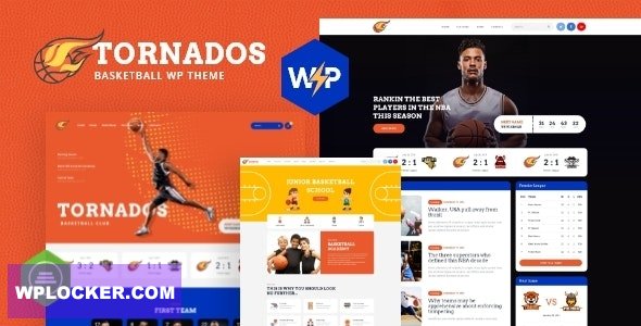 Tornados v2.1 – Basketball NBA Team WordPress Theme