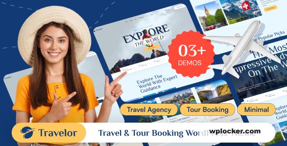 Travelor v1.0.0 – Travel & Tour Booking WordPress Theme