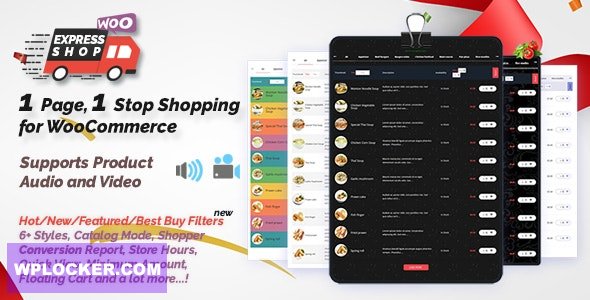 Express Shop for WooCommerce with Audio & Video v9.6.4