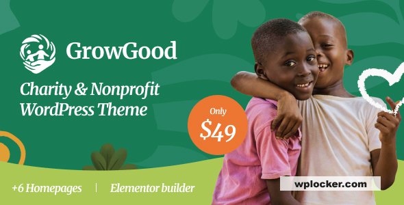 GrowGood v1.0.1 – Charity & Nonprofit WordPress Theme