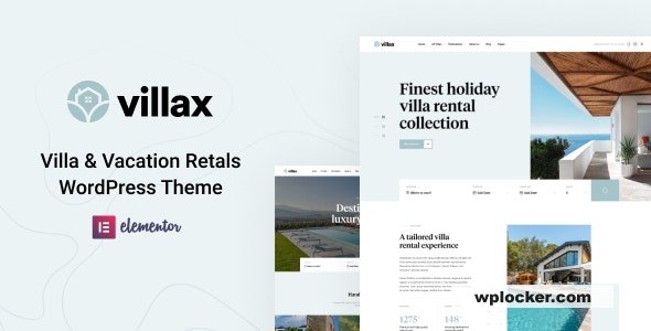 Villax v1.2.1 – Villa & Vacation Rentals WordPress Theme