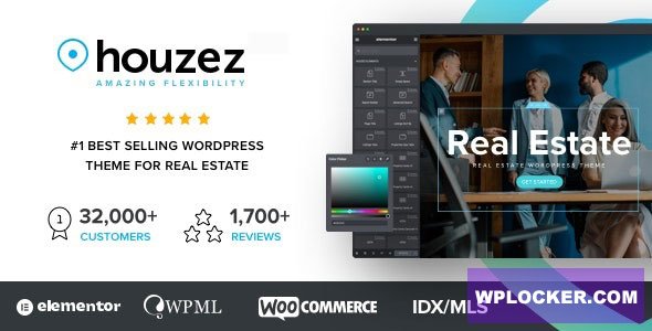 Houzez v4.2.0 – Real Estate WordPress Theme  nulled