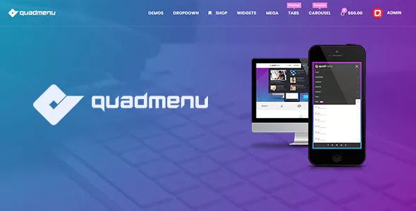 QuadMenu v3.2.1 – Themes Developer Mega Menu