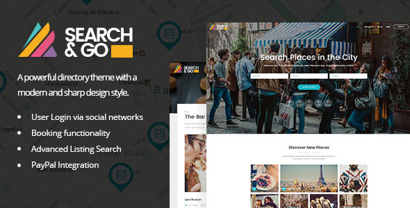 Search & Go v2.8 – Modern & Smart Directory Theme