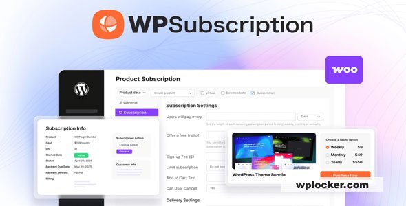 WPSubscription Pro 1.6.0