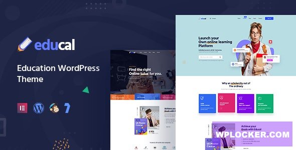 Educal v2.0.2 – Online Courses & Education WordPress Theme + RTL