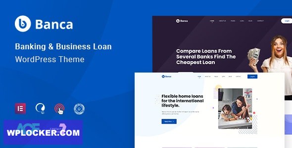 Banca v1.9.6 – Banking, Finance & Business Loan WordPress Theme