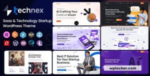 Technex v1.0.3 – Elementor Technology & Software WordPress Theme
