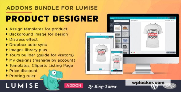 Addons Bundle for Lumise Product Designer