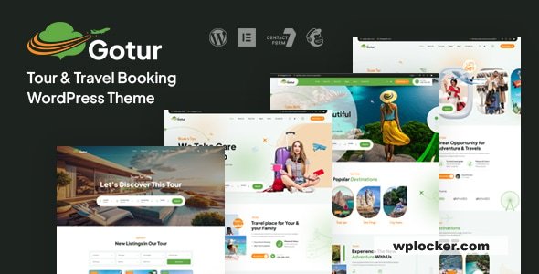 Gotur v1.0 – Tour & Travel Booking WordPress Theme