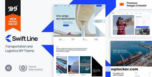 SwiftLine v23 – Transportation Logistics WordPress Theme