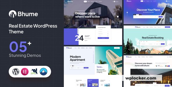 Bhume v1.0.9 – Real Estate WordPress Theme
