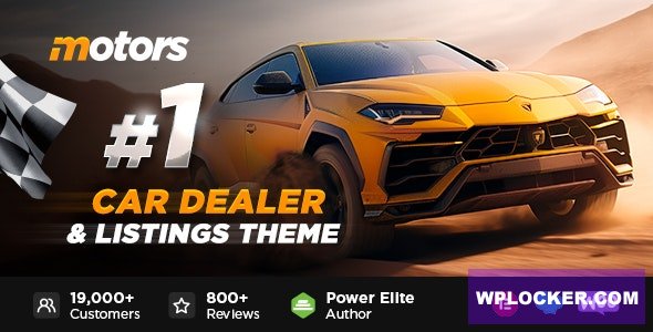 Motors v5.6.89 – Car Dealer, Rental & Listing WordPress theme