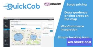 QuickCab v1.4.6 – WooCommerce Taxi Booking Plugin