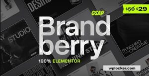 Brandberry v1.0 – Creative Elementor WordPress Theme