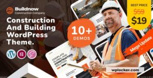 Buildnow v1.0.2 – Construction & Building WordPress Theme