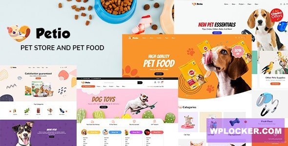 Petio v1.3.5 – Pet Store WooCommerce WordPress Theme