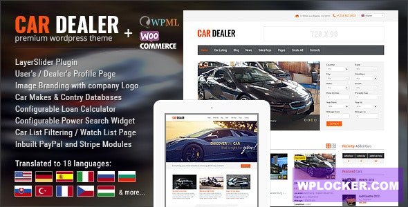 Car Dealership v1.6.8 – Automotive WordPress Theme