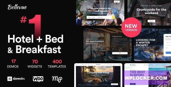Bellevue v4.2.10 – Hotel + Bed and Breakfast Booking Calendar Theme