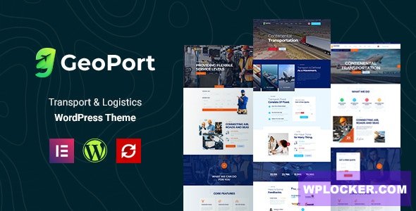 Geoport v3.0.6 – Transport & Logistics WordPress Theme