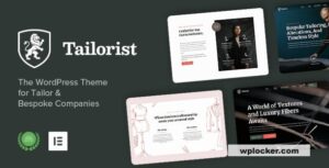 Tailorist v1.1 – Tailoring & Fashion WordPress Theme