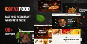 Fazfood v1.1.7 – Fast Food Restaurant WordPress Theme