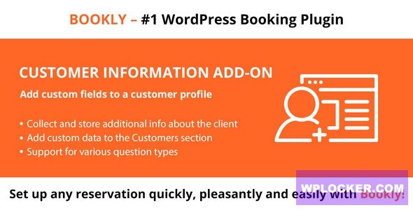 Bookly Customer Information (Add-on) v4.0
