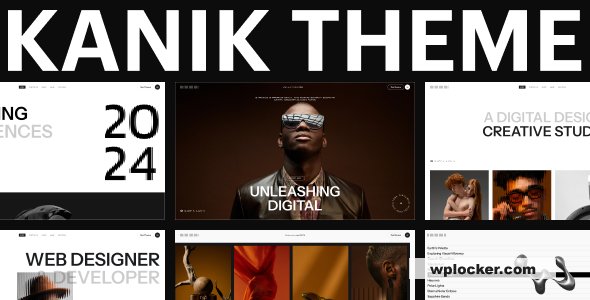 Kanik v1.0.2 – Minimal Digital Agency WordPress Theme