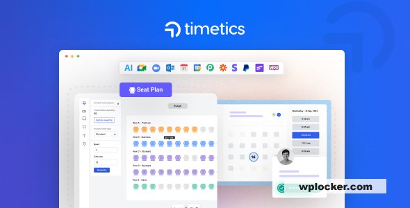 WP Timetics v1.0.37 – Appointment Booking WordPress Plugin