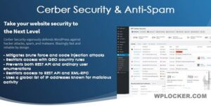 WP Cerber Security PRO v9.7.4
