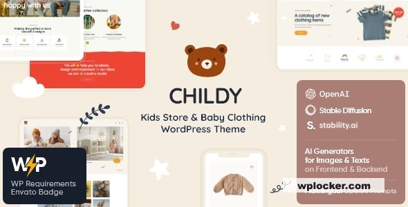 Childy v1.15.0 – Kids Store & Baby Clothing WordPress Theme