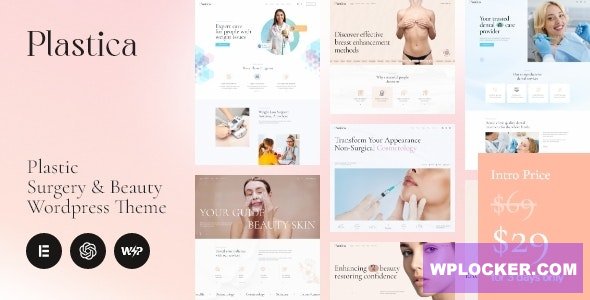 Plastica v1.15.0 – Plastic Surgery & Beauty WordPress Theme