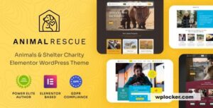 Animal Rescue v1.2.2 – Shelter Charity WordPress Theme