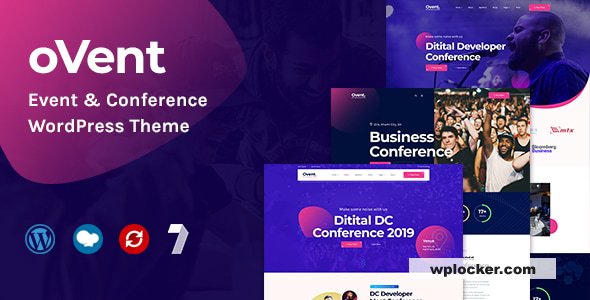 Ovent v1.1.0 – Event Conference WordPress Theme