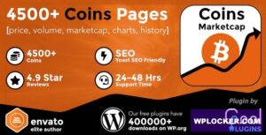 Coins MarketCap v5.8.3 – WordPress Cryptocurrency Plugin